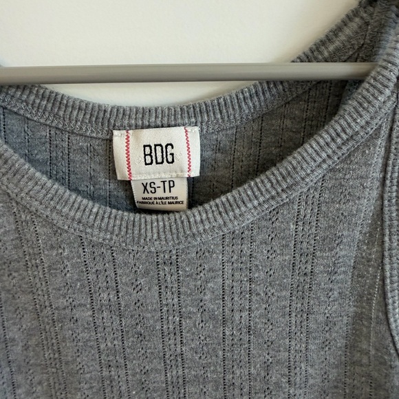 BDG Ribbed Tank Top - Picture 3 of 5